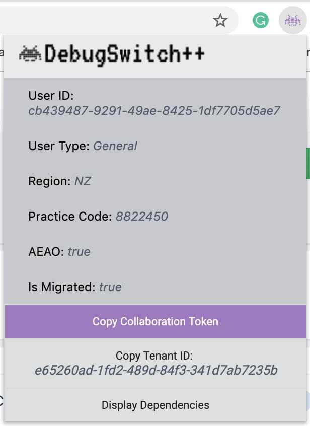 MYOB DebugSwitch++
